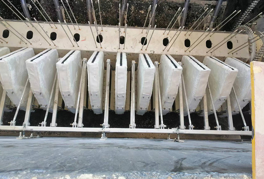 轉(zhuǎn)盤(pán)過(guò)濾機(jī)組裝